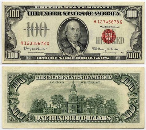 How Much Is A 100 Dollar Bill From 1966 Worth - Dollar Poster