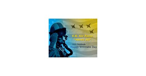 Air Force Veterans Day (Postcard) | American Greetings