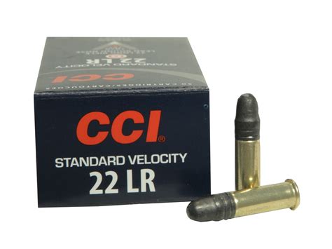 CCI .22 Long Rifle 40 Grain Lead Round Nose 50 Rounds/ box Ammo - Abide Armory