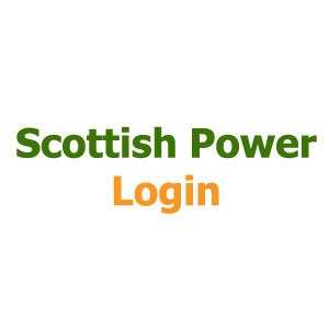 Login Scottish Power my account at www.scottishpower.co.uk