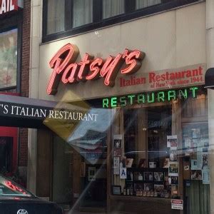 Patsy’s Italian Restaurant in NYC reviews, menu, reservations, delivery, address in New York