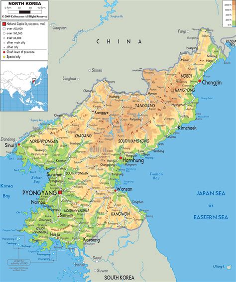 Chongjin Map and Chongjin Satellite Images