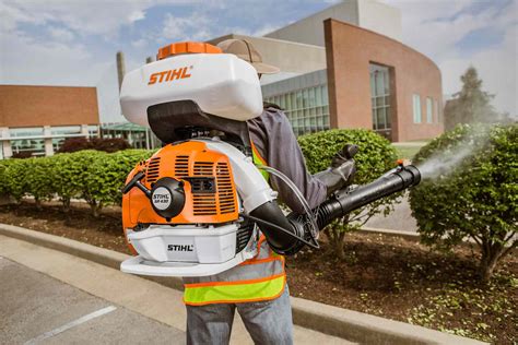 Stihl SR 430 backpack sprayer offers greater spray range