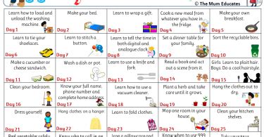 30-day Kids Fitness Challenge - Active kids - The Mum Educates