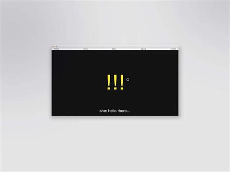 Chk Chk Chk (!!!) Website for Warp Records on Behance