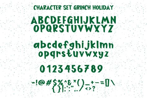 Grinch Holiday Font · 1001 Fonts