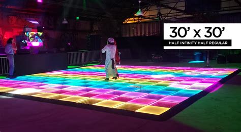 Led Dance Floor Rental and Sale - PartyWorks Interactive