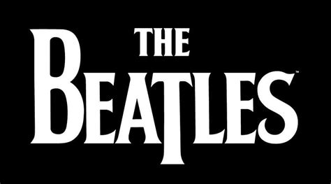 Beatles black logo, black and white, black, beatles, logo, HD wallpaper ...