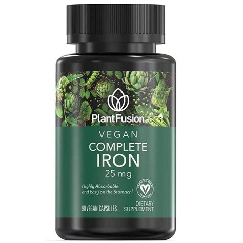 Vegan Complete Iron Supplements from PlantFusion