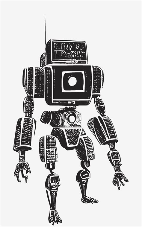 Robot Concept Art Asset Sci-Fi Collection Vol. 1 10472188 Vector Art at ...