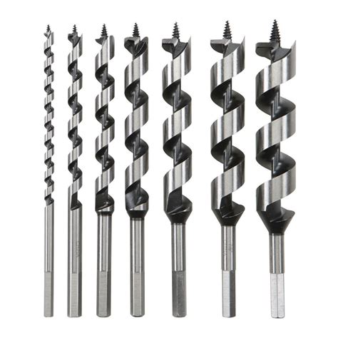 Auger Bit Set, 7 Piece