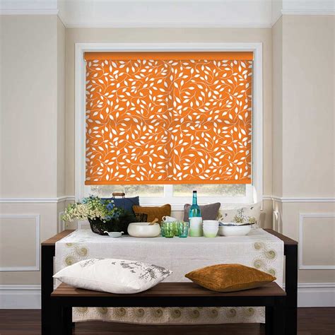 Rainsford Orange Roller Blind | Bolton Blinds