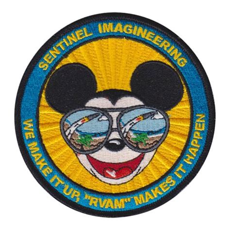 Sentinel ICBM Imagineering Patch | Air Force Nuclear Weapons Center Patches