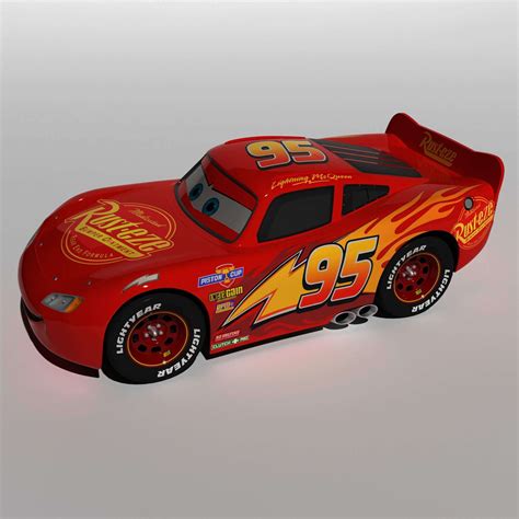 Lightning McQueen - 3D Model by DragoN777