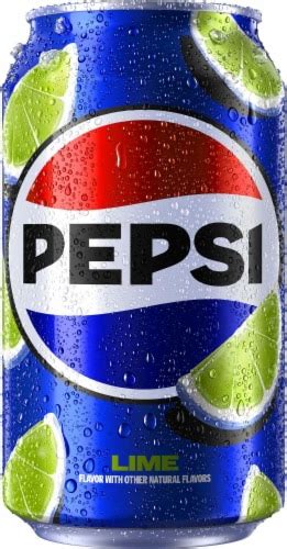 Pepsi® Lime Soda Cans, 12 pk / 12 fl oz - Kroger