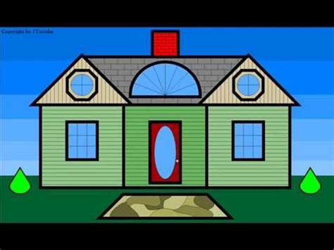 Learn Shapes And Build A Dream Play House for children make assemble teach housing - YouTube