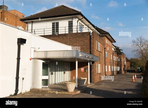 Exterior / outside the former Thames Television and Pinewood studios at Teddington Lock ...