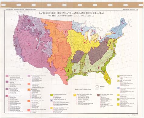 Land Resource Regions And Major Land Resorce Areas Of The United States - ESDAC - European ...