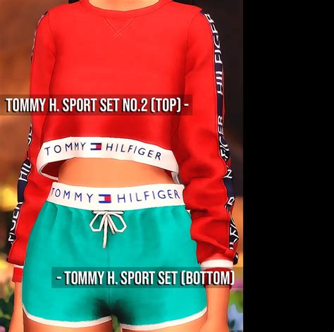 Tommy Hilfiger (Male + Female): Sims 4 CC (List)