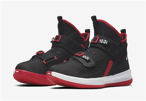 Nike LeBron Soldier 13 Set to Drops In "Bred" Colorway: Detailed Look