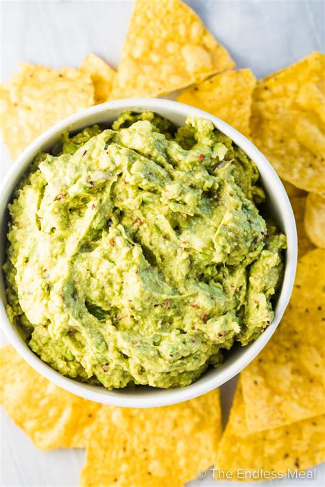 Smoky Guacamole (easy recipe!) - The Endless Meal®