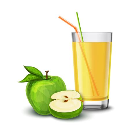 Apple juice glass 452606 Vector Art at Vecteezy