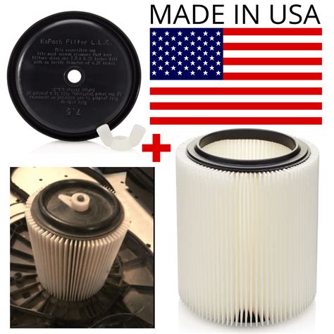 Old Craftsman Shop Vac Filter: Compatible with Models 1988-Present (5 ...