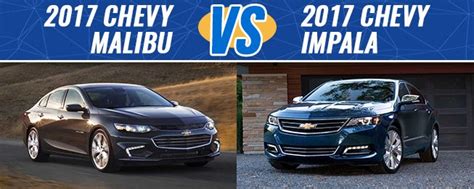 2017 Chevy Malibu vs Chevy Impala | Sun Prairie Chevrolet | Madison WI