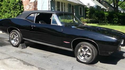 ~~SOLD~~1968 Pontiac GTO Convertible For Sale~Fresh Body Off Restoration~Tripple Black~400/4 ...