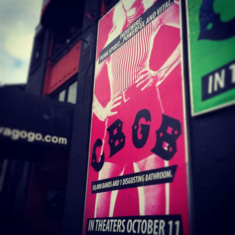 CBGB Movie Wall Mural at Whiskyagogo – Tim Hamby