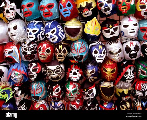 Mexican wrestling masks hi-res stock photography and images - Alamy