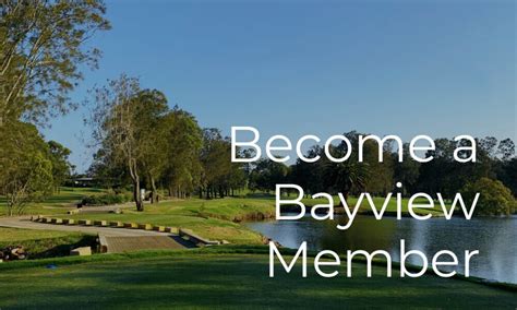 Join Bayview Golf Club Today - Bayview Golf