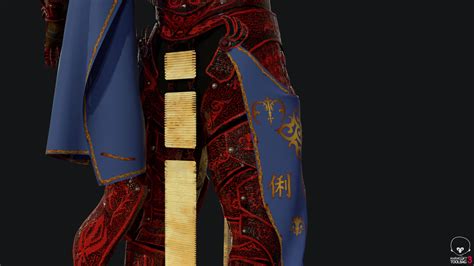 ArtStation - Red Samurai Armor | Resources