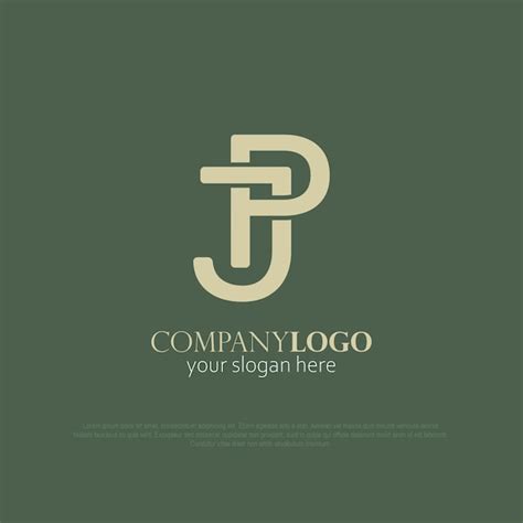 Letter jp logo Vectors & Illustrations for Free Download | Freepik