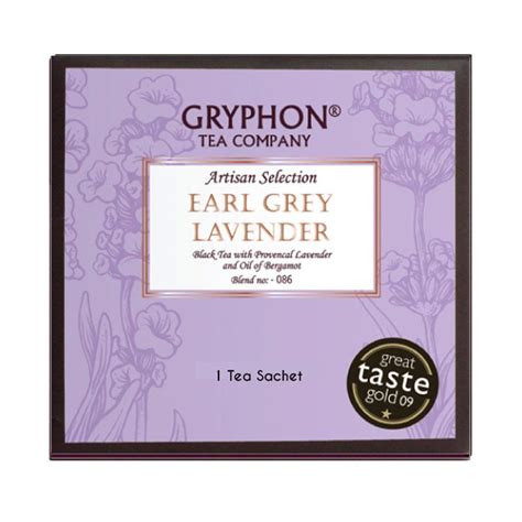 Jual Gryphon Tea Earl Grey Lavender [6 g/Sachet] di Seller AID Foods - Tegal Rejo, Kota Medan ...