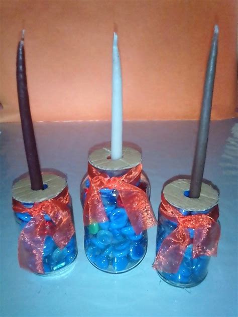 Glass Jar Candle Holder Ideas | ThriftyFun