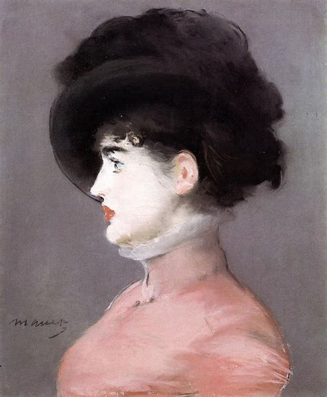 Irma Brunner by Edouard Manet. Portrait in Pastels.