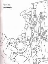 Great Banquet Parable Of The Bible Coloring Pages Sketch Page sketch template