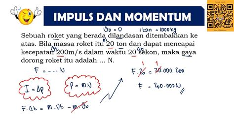 GAYA DORONG ROKET IMPULS DAN MOMENTUM FISIKA SMA - YouTube