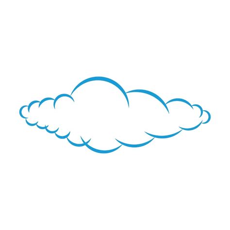 Premium Vector | Cloud illustration vector