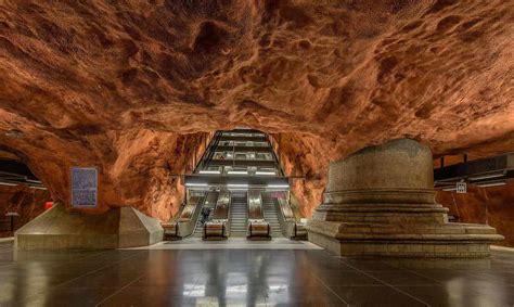 Take a Tour of Stockholm's Most Magnificent Metro Stations