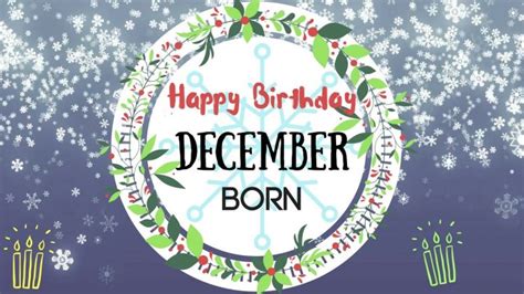 These Are The Personality Traits Of People Born In December!