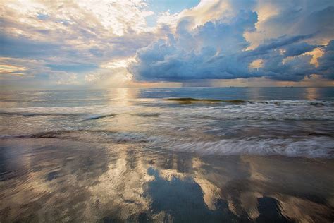 USA, Georgia, Tybee Island, Sunrise Photograph by Joanne Wells - Fine Art America