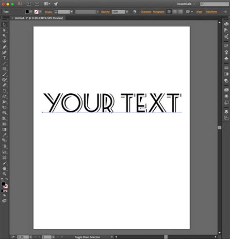 Illustrator - Convert Font to Vector - Lyfe Pix