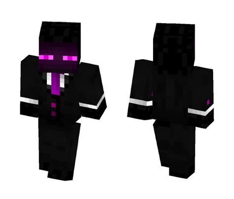 Get Tuxedo Enderman Minecraft Skin for Free. SuperMinecraftSkins