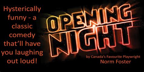 Opening Night 2017 – The Royal Canadian Theatre Company