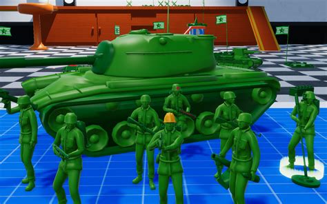 Devlog #3 Player, Plastic Army Men Toys, and Patton Tank - Attack on ...