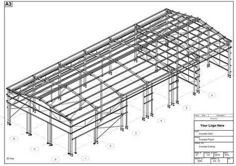 Steel Detailing UK | Steel CAD Drawings | Fabrication Drawings