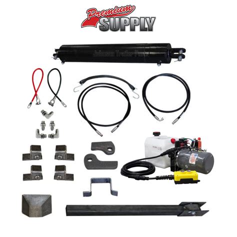 Dump Trailer Hydraulic Cylinder Direct Push Kit - PCK 530