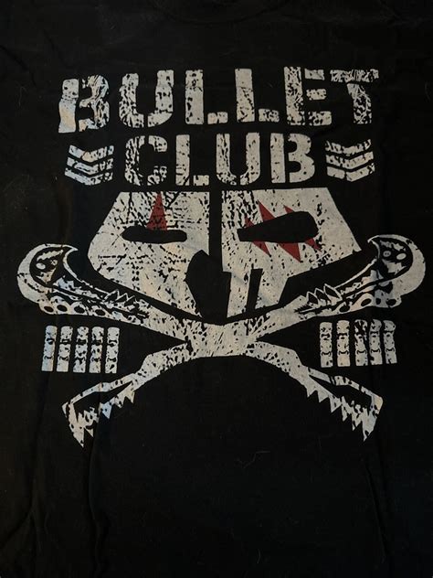 Bullet Club NJPW AEW WWE Size Large - Gem